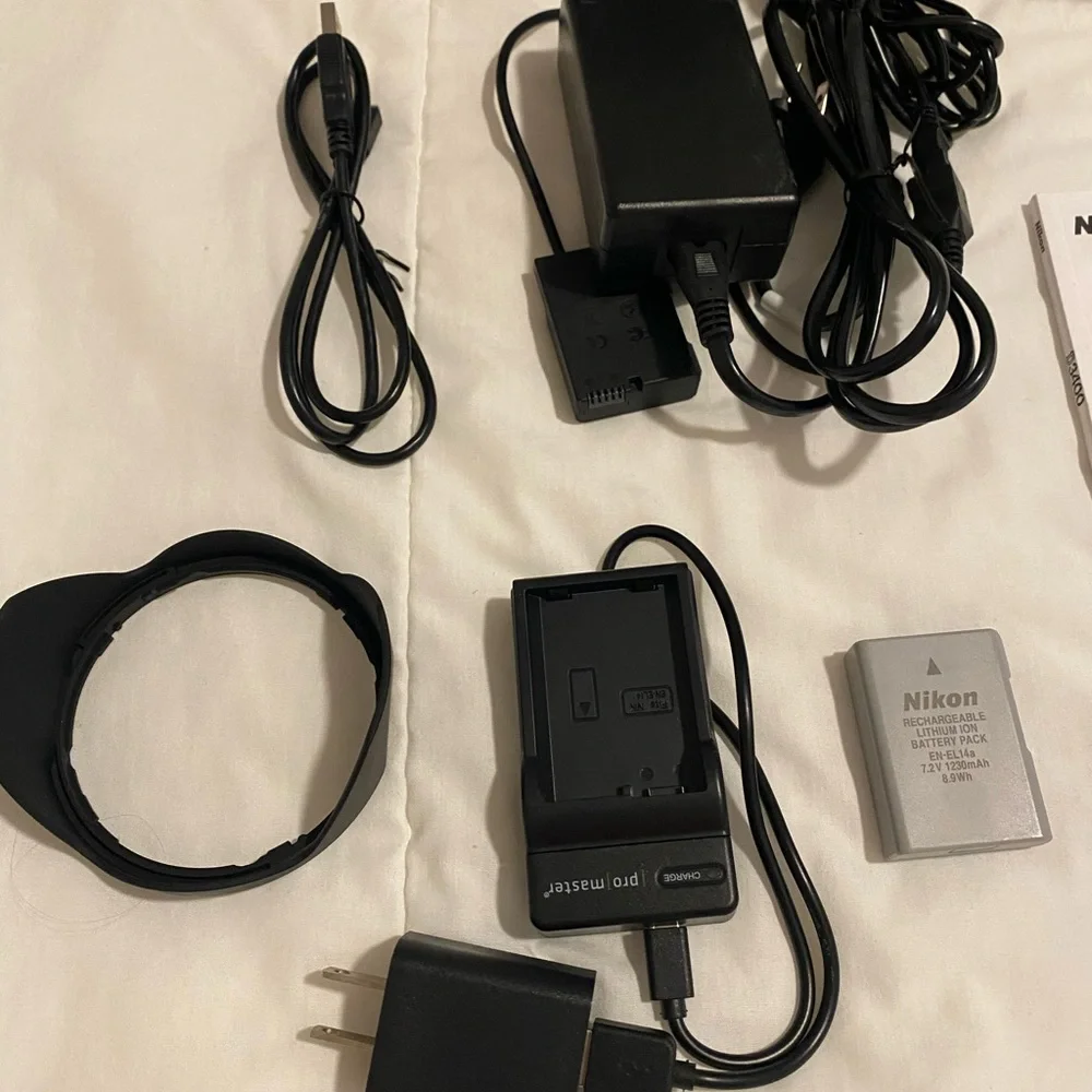Nikon D3400 Black with 18-55mm Lens